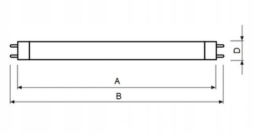 UVC S T5 8W G5 Бактерицидная лампа PHILIPS