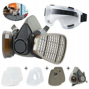 Полумаска 3M Paint Mask 6200 НАБОР
