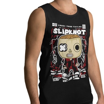 OKAZJA!! TANK TOP HORROR/ROCK COREY TAYLOR SLIPKNOT / ROZ. S