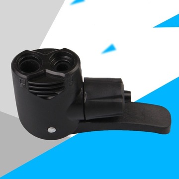 Портативный велосипедный насос с насадкой для шланга.