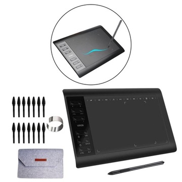 Tablet do rysowania graficznego z długopisem bez
