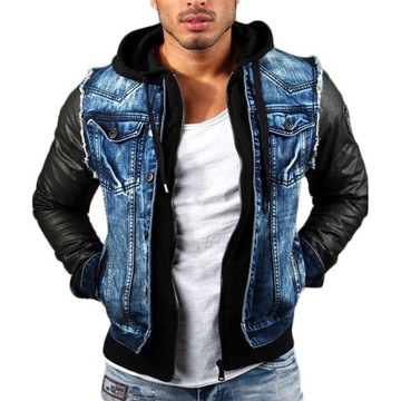 Kurtka Cipo Baxx Bluza + Jeans Kaptur