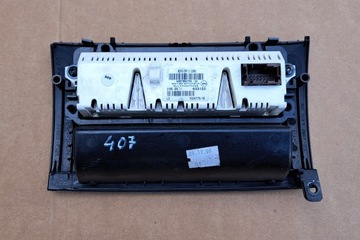 PEUGEOT 407 ПОЛКА ДИСПЛЕЯ РАДИО 9657882780