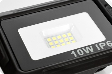 НАРУЖНЫЙ СВЕТОДИОДНЫЙ ПРОЖЕКТОР С ДАТЧИКОМ 10ВТ