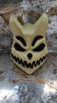 Maska Halloween Demon Diabeł Guma Lateks