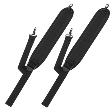2 SZT. PASKI DO ETUI NA INSTRUMENTY WYŚCIÓŁKOWANE PASEK NA RAMIĘ PASEK DO PLECAKA BAGAŻOWEGO REP