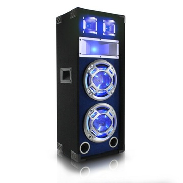 МОЩНЫЕ СЦЕНИЧЕСКИЕ КОЛОННЫ 1600 Вт SUPER BASS + LED