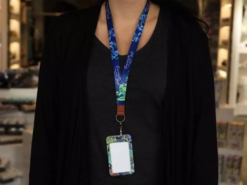 Etui na kartę / identyfikator - V. van Gogh, Irysy (CARMANI) piękny!