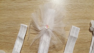 ЭЛЕГАНТНОЕ КРЕЩЕННОЕ ОБРУЧЕНИЕ - БЕЛОЕ - распродажа!