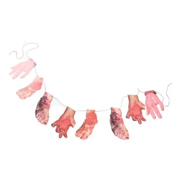 Хэллоуинская вечеринка с искусственными руками и ногами