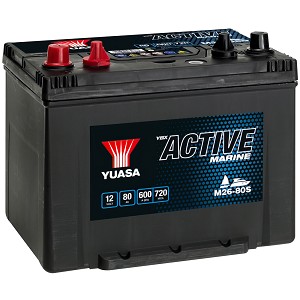 Akumulator Yuasa Marine 80Ah M26-80 L kamper jacht