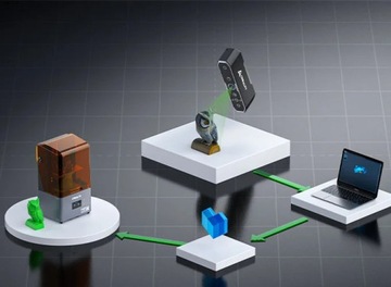 3D-сканер CREALITY CR-Scan Otter Точность 0,02 мм