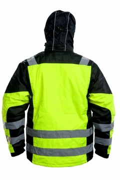 КУРТКА ВОДОНЕПРОНИЦАЕМАЯ, СВЕТООТРАЖАЮЩАЯ, УТЕПЛЕННАЯ, XL