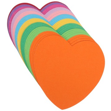 Heart Shaped Cardboard Sticky Memo Notes Adhesive