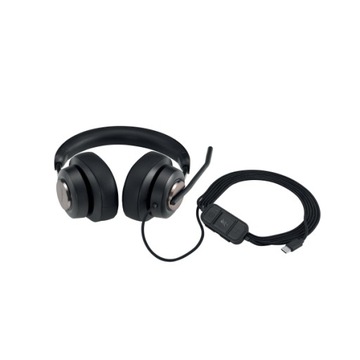 Kensington H2000 Проводные полноразмерные наушники USB-C с микрофоном, черные