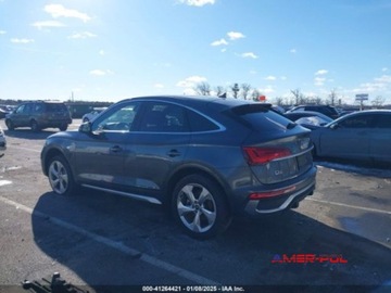 Audi 2022 Audi Q5 Sportback 2022 r., 2,0L PREMIUM PLUS 45 TFSI S LINE QUATTRO S TRON, zdjęcie 3