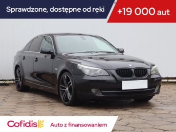 BMW Seria 5 E60 Sedan 523i 190KM 2009 BMW 5 523i, Automat, Skóra, Navi, Xenon, Bi-Xenon
