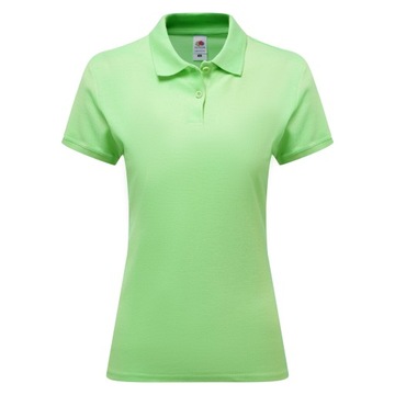 FRUIT DAMSKA KOSZULKA POLO PREMIUM NEO MINT L