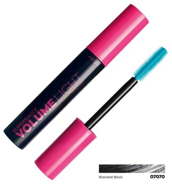 avon TUSZ do RZĘS SuperShock Light MOCNO CZARNY