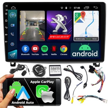 Autorádio 2DIN Ncs RS-305 Peugeot 407 2004-2011 Android Navigace