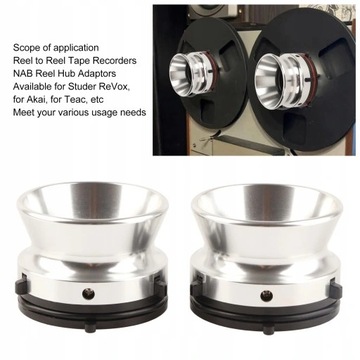 1 ПАРА АДАПТЕРОВ NAB HUB, ПРОФЕССИОНАЛЬНАЯ ПОЛИРОВКА