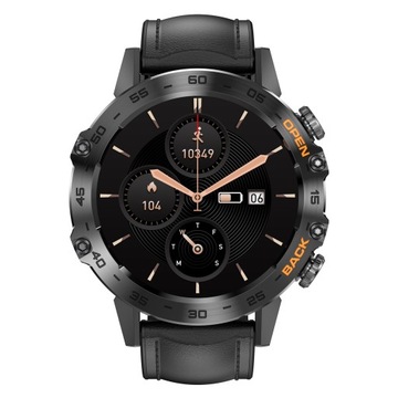 Умные часы GRAVITY GT9-5 BLACK Мужские ЗВОНКИ СОН СЕРДЕЧНЫЙ РИТМ ДАВЛЕНИЕ BT PL