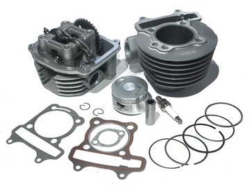 GŁOWICA CYLINDER SKUTER 125cc GY6 ROMET ZIPP KYMCO