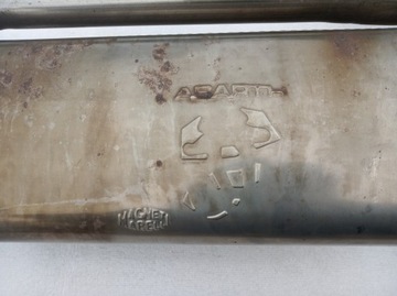 Fiat 500 Abarth Глушитель Выхлопа