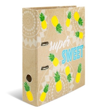 Segregator kartonowy A4 Słodki ananas 7 cm