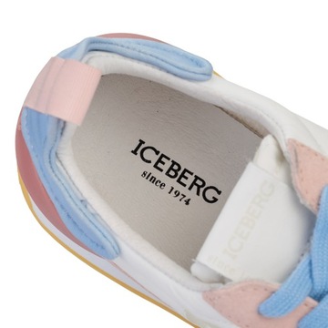 ICEBERG luksuowe włoskie sneakersy buty damskie COMB.CANDY roz.41