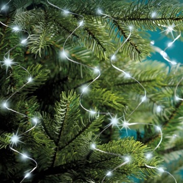 Светодиодные елочные гирлянды Micro 408, теплый белый, 1,8 м