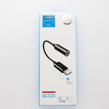 JOYROOM АДАПТЕР MINIJACK 3,5 мм/USB-C, ПЕРЕХОДНИК DAC