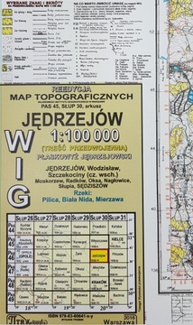 Mapa WIG Jędrzejów P46 S30 reedycja