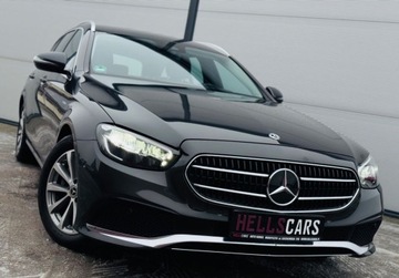Mercedes Klasa E W213 Kombi Facelifting 2.0 E200 197KM 2021 Mercedes-Benz Klasa E Hybr 9G LIFT Full Led Skora Duza Navi Virtual Ambien