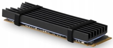 Pasywny radiator dysków M.2 SSD Axagon 6mm