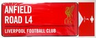 Tabliczka Liverpool FC - Anfield Road oficjalna