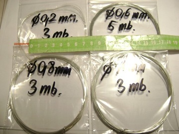 Проволока медная посеребренная Сребржанка 0,60 мм, 5 метров