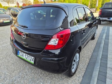 Opel Corsa D Hatchback 1.2 Twinport ECOTEC 85KM 2010 Opel Corsa Sliczna czarna 1.2 benzyna Bezwypadkowa Zarejestrowana Gwaranc, zdjęcie 8