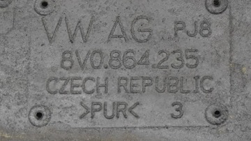 Шумоизоляция крыла AUDI A3 8V ЛЕВАЯ