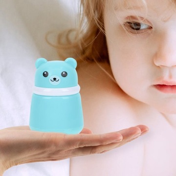 Медвежья пудра Слоеная коробка Держатель для макияжа Контейнер для тела Контейнеры для путешествий Тальк