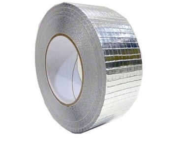 Taśma aluminiowa zbrojona 50 mm 48m izolacja klimatyzacja przewody