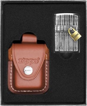 Zestaw ZIPPO Zapalniczka VINTAGE PADLOCK prezentowy*nr2