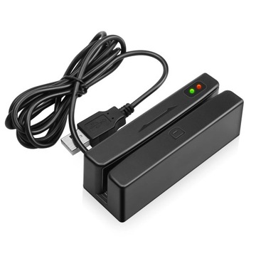 SZiTW Reader MSR98 USB Credit Card Reader 3 All Tracks Hi/Lo Data Collector