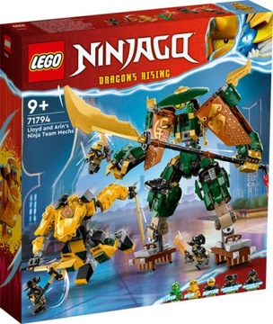LEGO 71794 NINJAGO DRUŻYNA MECHÓW NINJA LLOYD ARIN