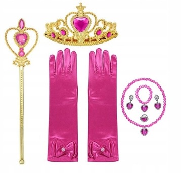 CROWN BERŁO GLOVES AURORA ROSZPUNKA SET