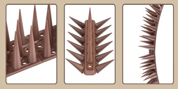 Шипы для птиц, голубей, кошек против птиц, голубей, ласточек 10 шт х 50 см