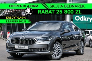 Skoda Superb IV Liftback 2.0 TDI 193KM 2026 Škoda Superb Skoda Superb L&amp;K 2.0 TDI 193 KM