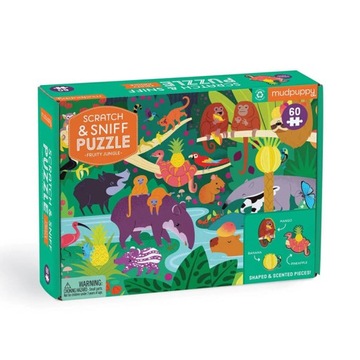 Mudpuppy Puzzle sensoryczne z elementami zapachowy