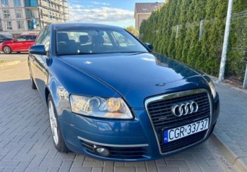 Audi A6 C6 Limousine 3.2 V6 FSI 255KM 2005 Audi A6 Limousine zarejestrowany QuattroBenzynaBEZWYPADKOWY Oryginalny Za, zdjęcie 12