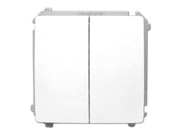 Simon Basic DOUBLE SWITCH белый Контакт Simon